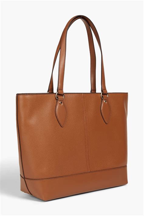 michael kors pebble leather tote|More.